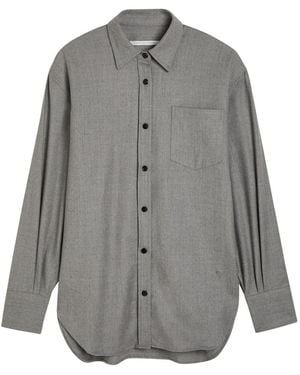 Maria McManus Stretch-Wool Shirt - Grey