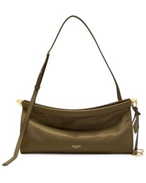 Alaïa Le Click Nylon Shoulder Bag - Metallic