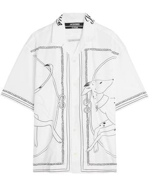 Jacquemus Shirt With Print - White