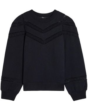 Rails Isles Embroidered Cotton Sweatshirt - Blue