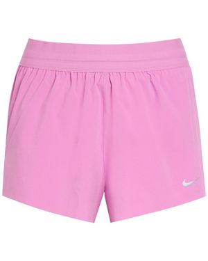 Nike Swift Dri-Fit Uv Stretch-Jersey Running Shorts - Pink