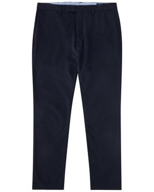 Polo Ralph Lauren Slim-Leg Stretch Cotton Chinos, Chinos, Button - Blue