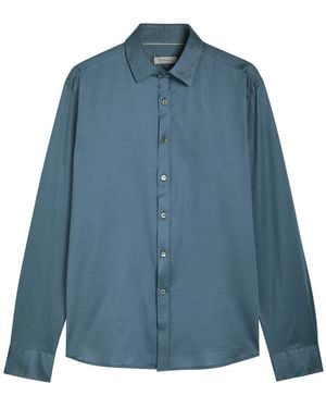 Canali Cotton Shirt - Blue