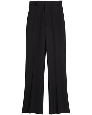 ARMARIUM Carlo Straight-Leg Wool Pants - Black