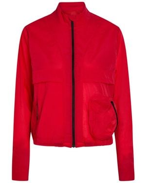 Literary Sport Celeste Ventilated Shell Jacket - Red