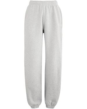 ROTATE SUNDAY Logo Cotton Joggers - Grey