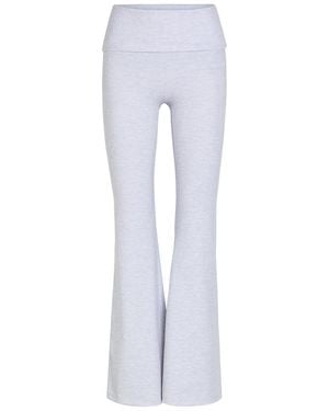 Tala Dayflex Flared-Leg Stretch-Jersey Leggings - Blue