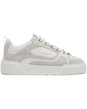 Cleens Essential Skate Evo Paneled Mesh Sneakers - White