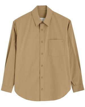 Matteau Relaxed Cotton Shirt - Natural
