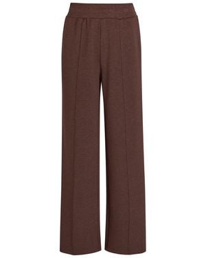 Varley The Wide Leg 30 Pintuck Jersey Joggers - Brown