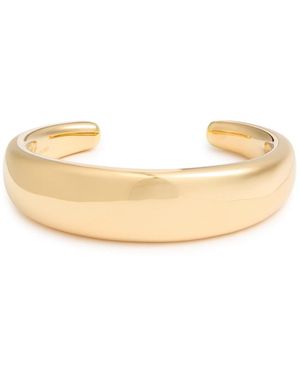 LIE STUDIO The Amanda 18Kt-Plated Cuff - White