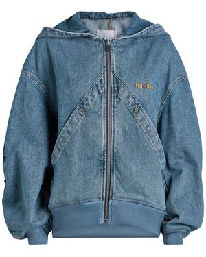 【THE ATTICO】SKY BLUE BOMBER Sky blue bomber for Women | THE ATTICO®