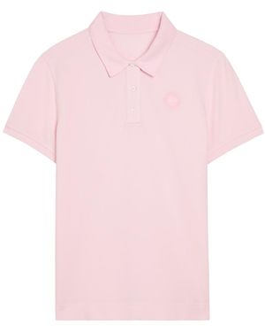 Canada Goose Almira Logo-Appliqued Piqué Cotton Polo Shirt - Pink