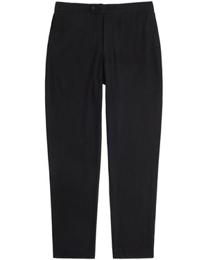 Raith Cami Rayon-Blend Straight-Leg Trousers - Black