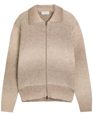 Les Deux Gannon Melange Knit Cardigan - Natural