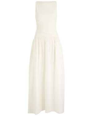 Bec & Bridge Freya Stretch-Cotton Maxi Dress - White