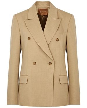 Rejina Pyo Dana Double-breasted Blazer - Natural