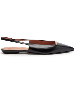 Tod's Slingback Ballerina Flats - White