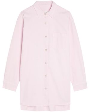 Agolde X Maria Mcmanus Denim Shirt - Pink