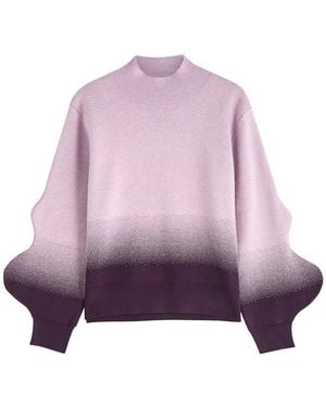 Ph5 Liko Dégradé Cotton-Blend Jumper - Purple