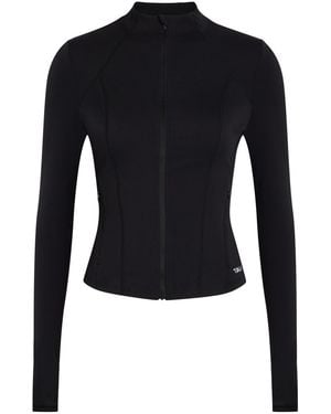 Tala Dayflex Zip Up Stretch-Jersey Top - Blue