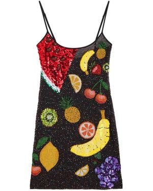 Leslie Amon Bondi Born Aerin One-Piece Designer Swimsuit, Xs - Red
