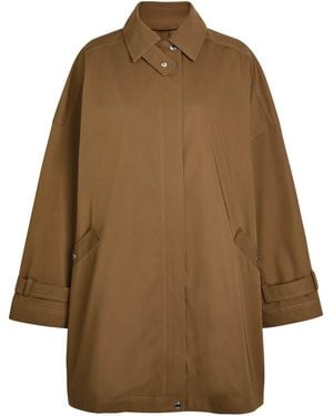 TOTEME Cotton Trench Jacket - Natural