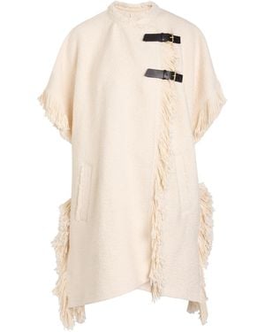 Isabel Marant Greya Bouclé Wrap Coat - Natural