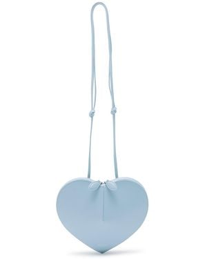 Alaïa Le Coeur Leather Cross-Body Bag - Blue