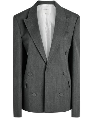 JW Anderson Double Breasted Tailored Wool Blazer - Black