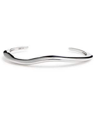 AGMES Small Astrid Sterling Bracelet - White