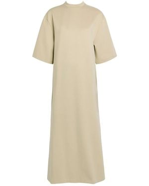 Wardrobe NYC Cotton-Blend Maxi T-Shirt Dress - Natural