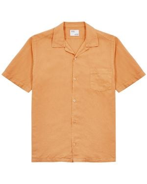 COLORFUL STANDARD Cotton-Blend Shirt - Orange