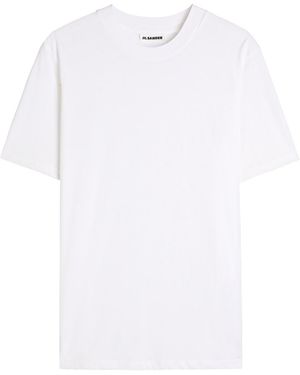 Jil Sander Cotton T-Shirt - White