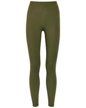 Now You Live Willoughby Stretch-Jersey Leggings - Green