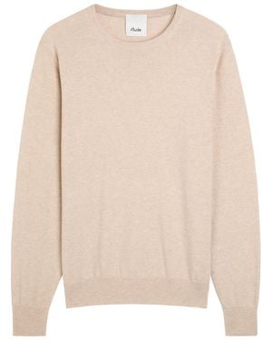 Allude Cashmere Sweatshirt - Natural
