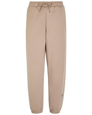Stella McCartney Adidas X Logo-Print Cotton Sweatpants - Natural