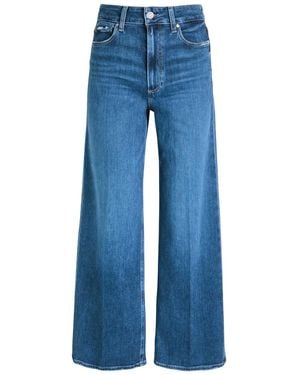 PAIGE Anessa Wide-Leg Jeans - Blue