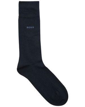 BOSS Boss By Regular-length Viscose Socks - Blue