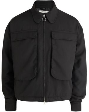 About Blank Utility Canvas Jacket - Black