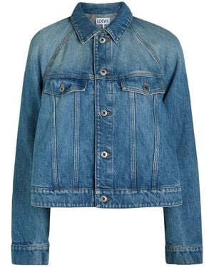 Loewe Trapeze Jacket - Blue