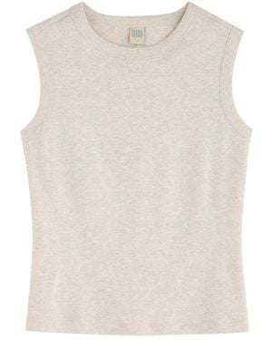 Flore Flore Esme Cotton Tank - Natural