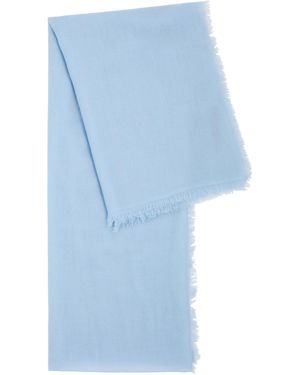 AMA Pure Cashmere Scarf - Blue