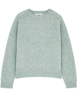 YMC Jets Wool Jumper - Green