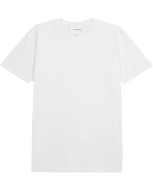 FRAME Cotton T-shirt - White
