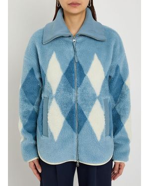 Argyle Wool Jacket