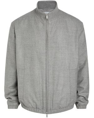 Lardini Stretch-Wool Jacket - Gray