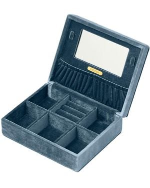 Missoma Velvet Jewelry Box - Blue