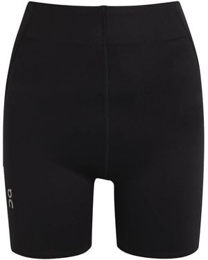 On Shoes Train Tights Stretch-Jersey Cycling Shorts - Black