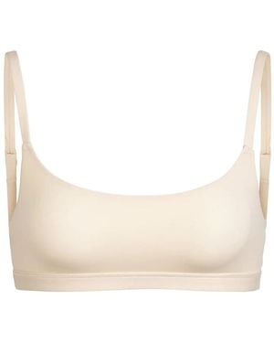 Skims Stretch-Jersey Scoop Bralette - Natural